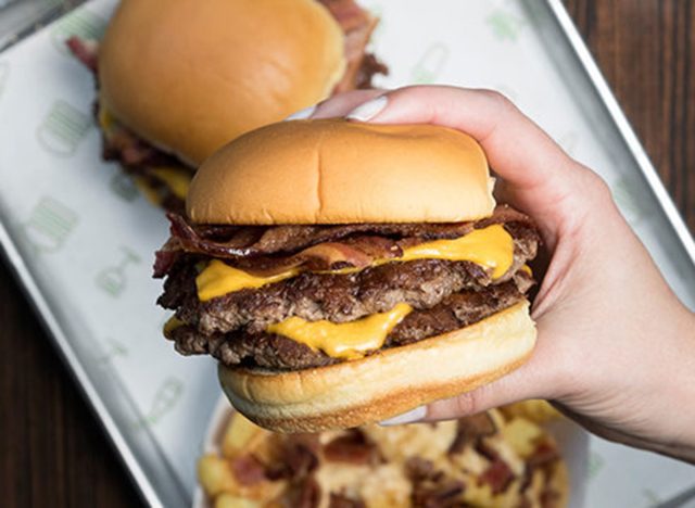 Shake Shack Bacon Double Cheeseburger