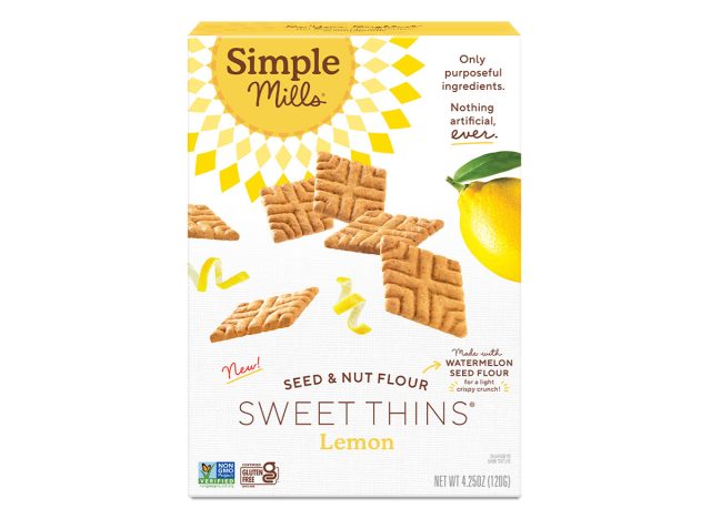 Simple Mills: Lemon Seed & Nut Flour Sweet Thins