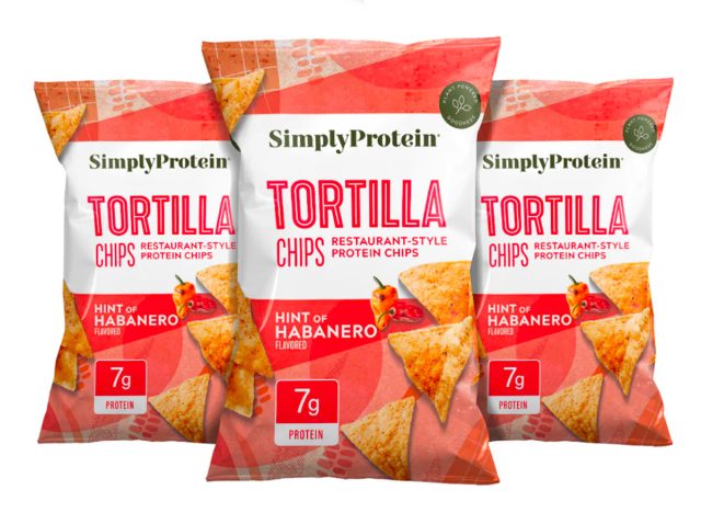 SimplyProtein Hint of Habanero Tortilla Chips