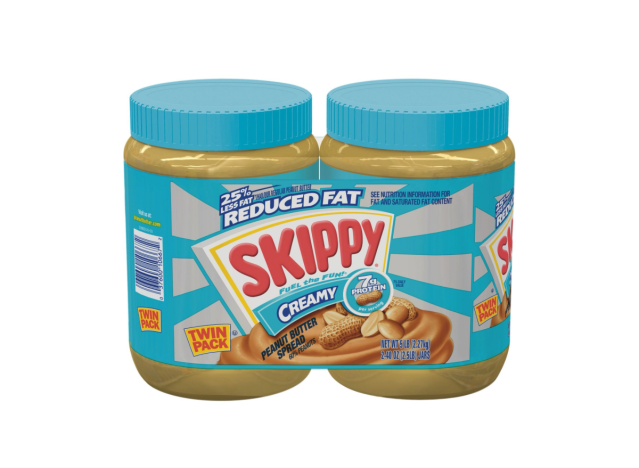 skippy reduced fat twin pack