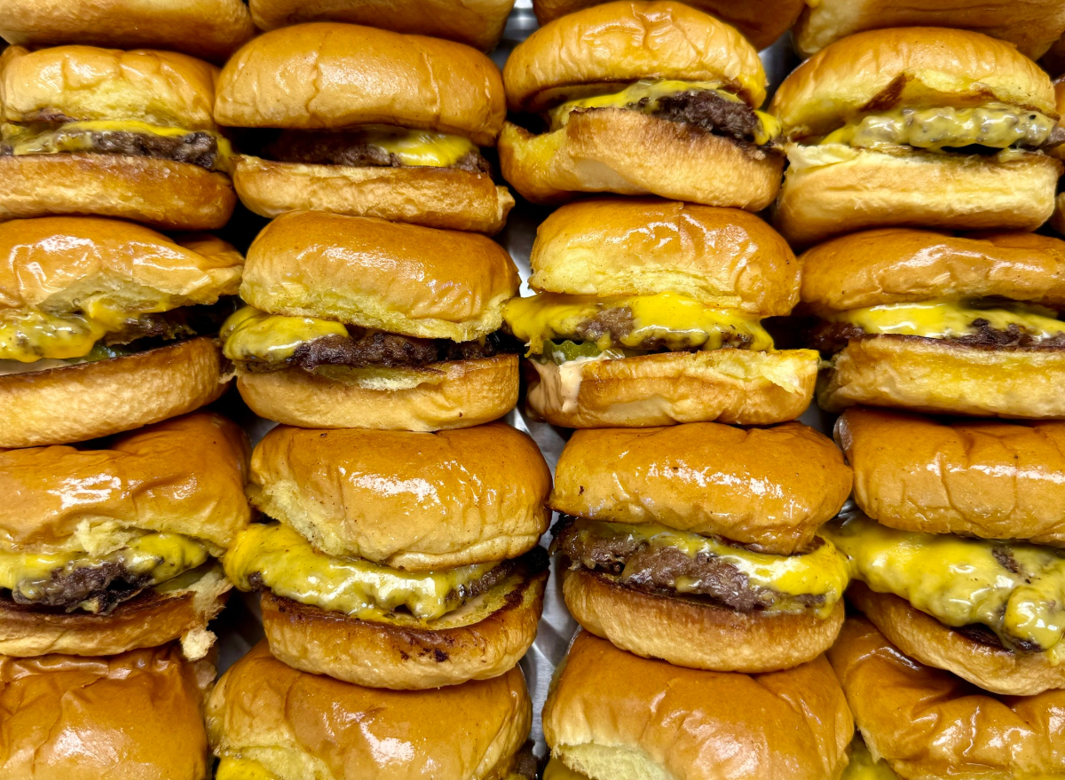 smalls sliders cheeseburgers