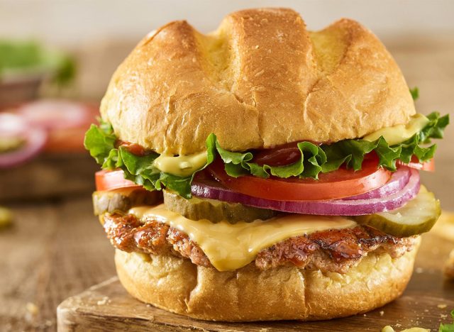 Smashburger Turkey Burger