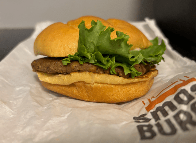 smashburger veggie burger