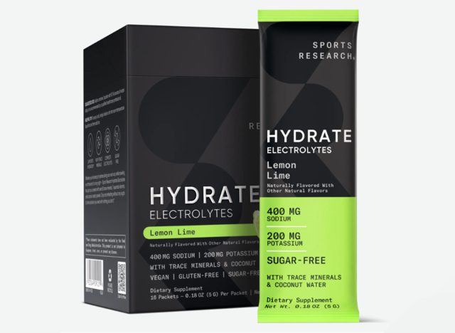 Sports Research Hydrate Electrolytes 