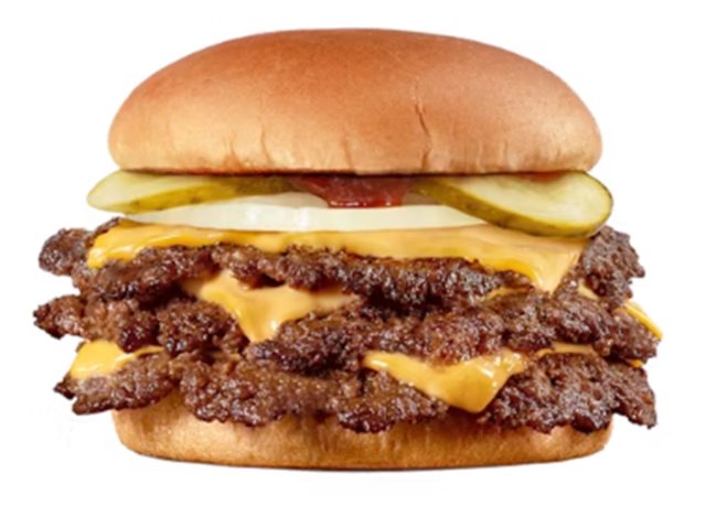 Steak n' Shake Triple Cheeseburger 