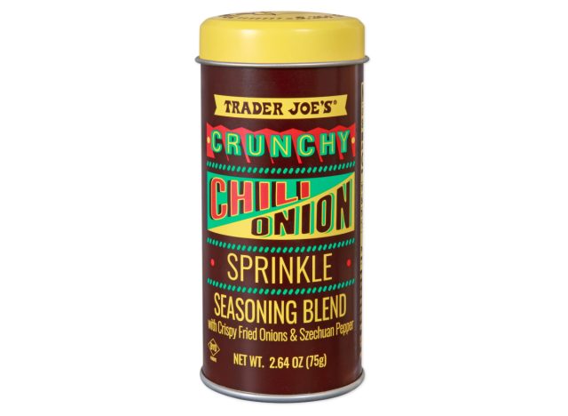 trader joe's crunchy chili onion sprinkle seasoning blend