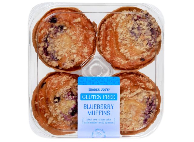 trader joe's gluten-free blueberry muffins