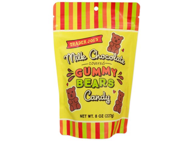 trader joe's milk chocolate covered gummy bears