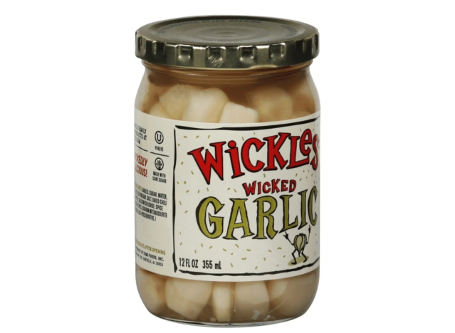 wickles wicked garlic pickles