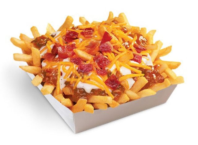 Wienerschnitzel Bacon Ranch Chili Cheese Fries