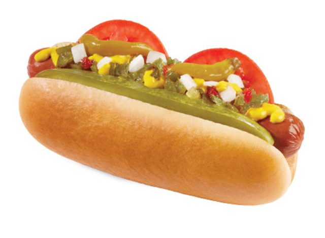 Wienerschnitzel Chicago Veggie Dog 