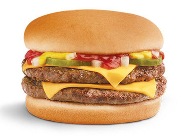 Wienerschnitzel Double Cheeseburger 