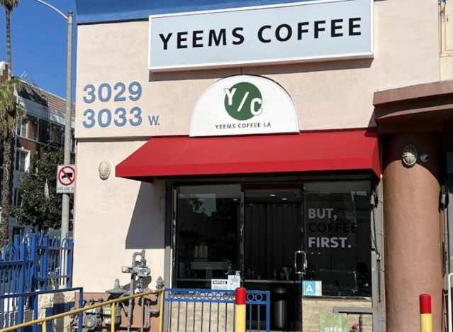 yeems coffee exterior