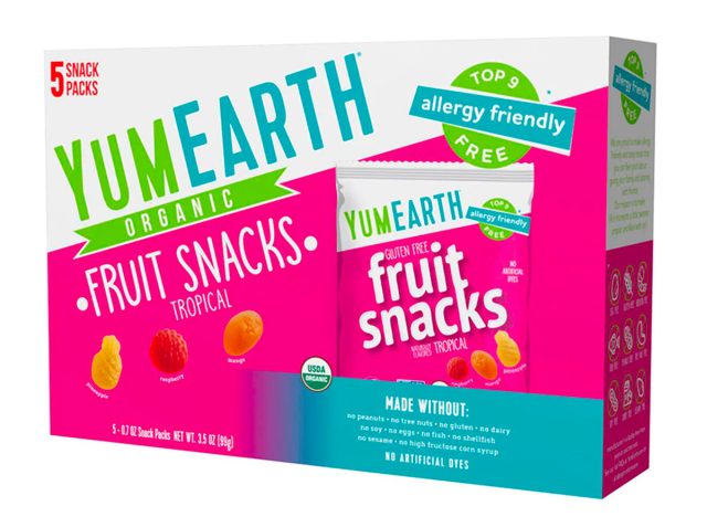 Yum Earth Organic Tropical Fruit Snacks