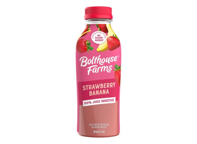 bottle of Bolthouse Farms Strawberry Banana