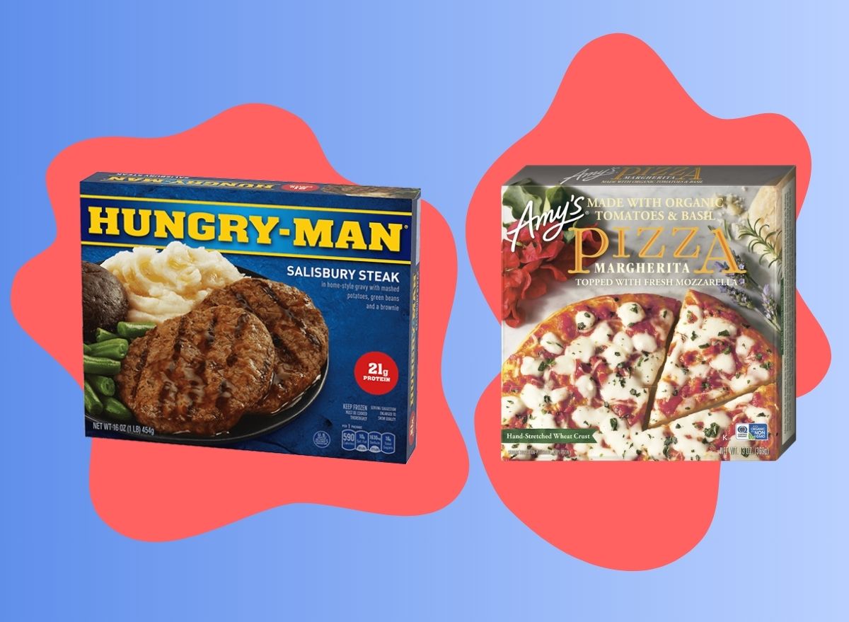 A pair of chef-endorsed frozen dinners