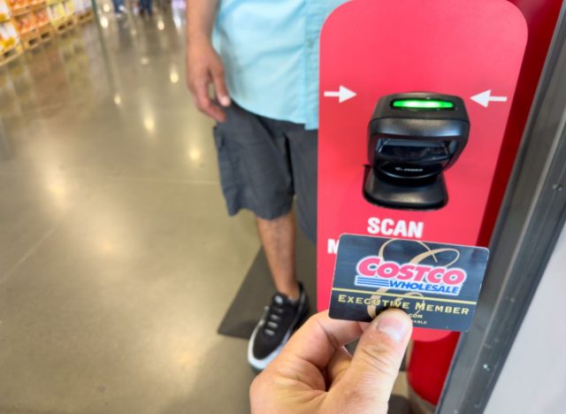 Costco membership card scanner