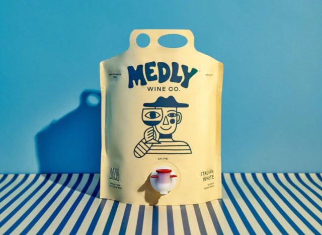 bag of Medly Wine Co. white wine