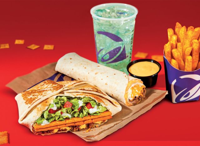 Taco Bell Big Cheez-It Crunchwrap Combo