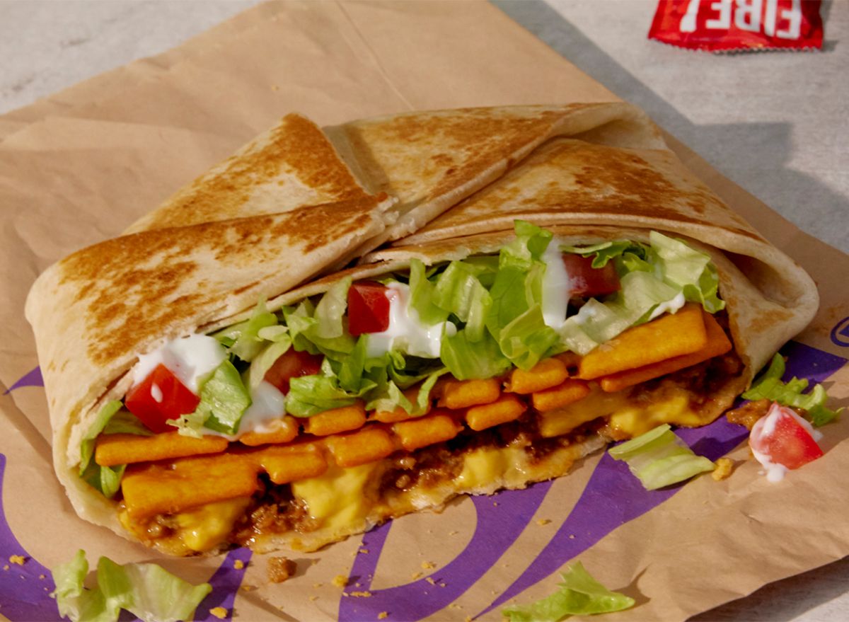 Taco Bell Big Cheez It Crunchwrap