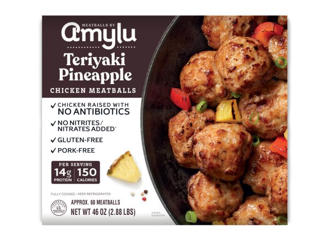 amylu teriyaki pineapple chicken meatballs