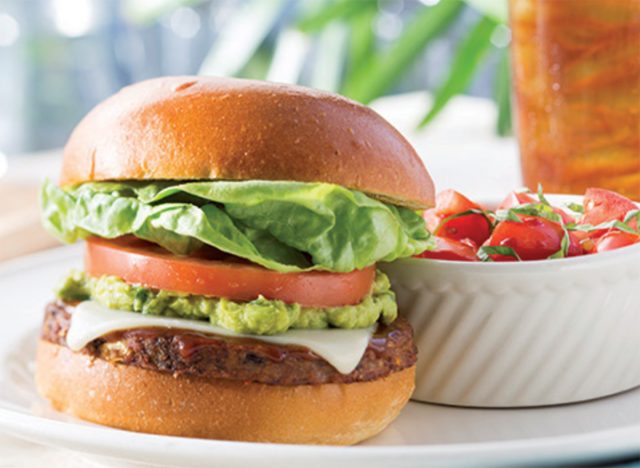 Bahama Breeze Black Bean BBQ Burger 