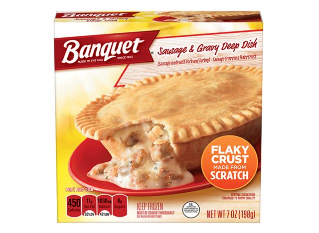 Banquet Sausage Pot Pie 