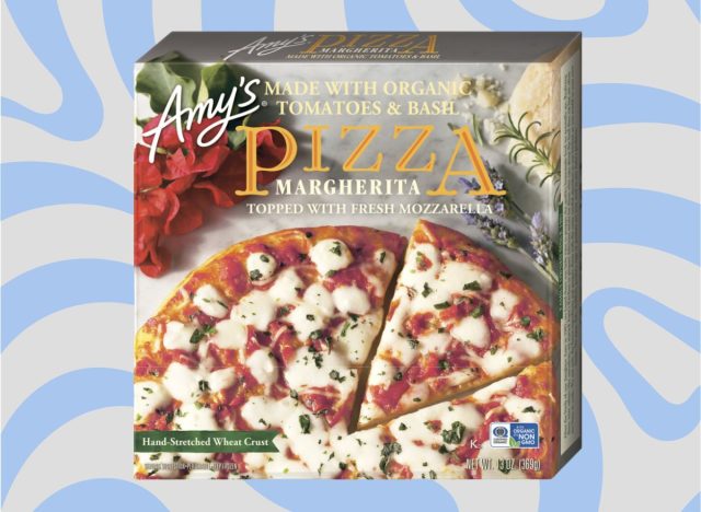 Amy's Margherita pizza