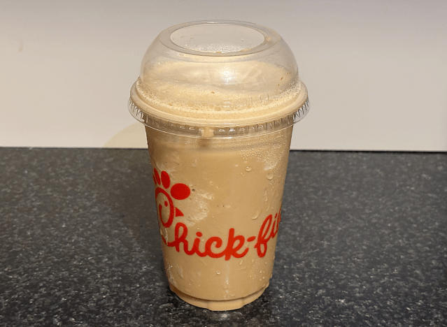 chick fil-a banana frosted coffee 