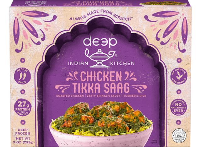 Deep Indian Kitchen Chicken Tikka Saag