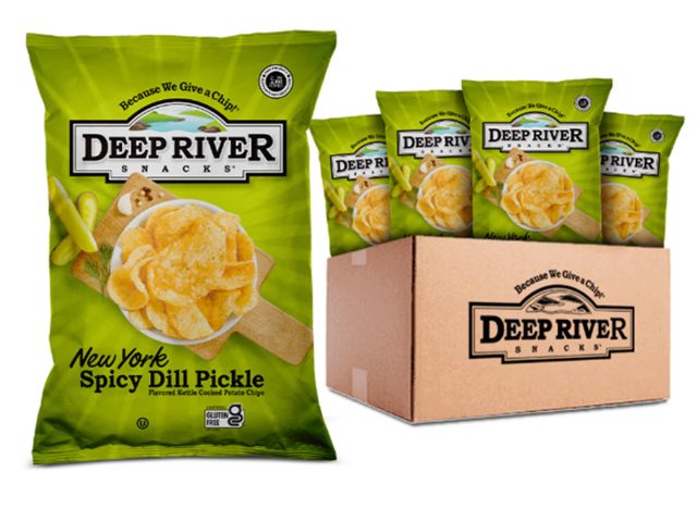 Deep River New York Spicy Dill Pickle Chips