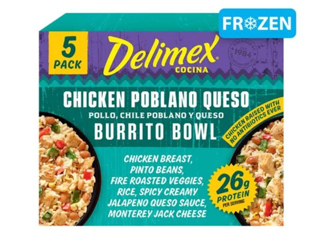 Delimex Cocina Chicken Poblano Queso Burrito Bowl