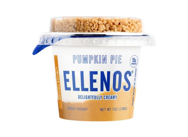 ellenos pumpkin pie greek yogurt