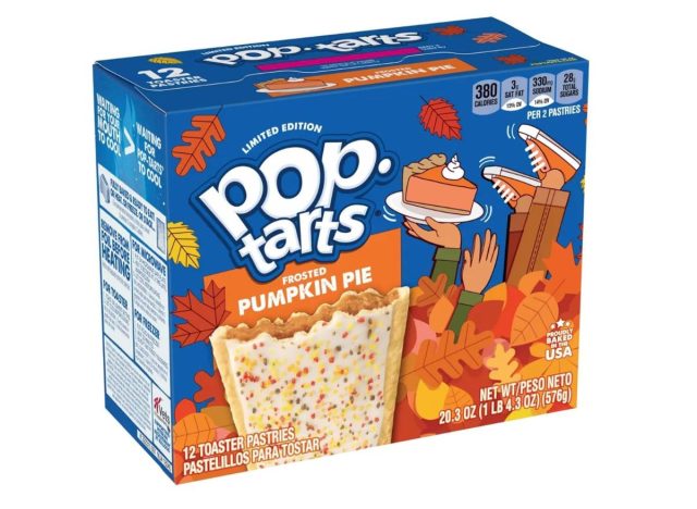 frosted pumpkin pie pop-tarts