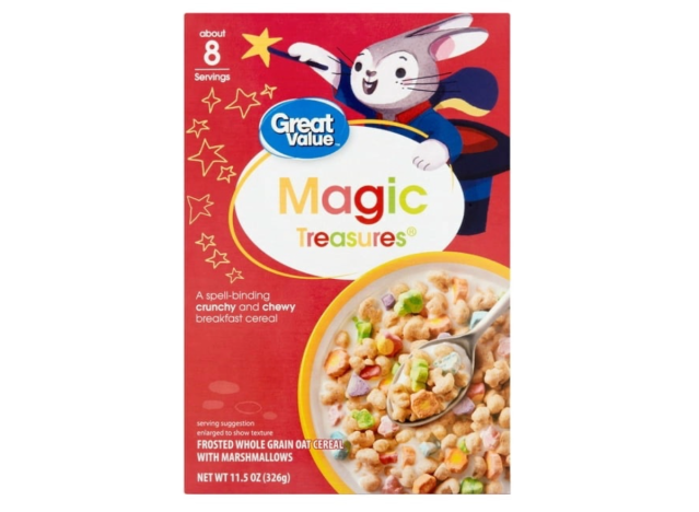 great value magic treasures cereal