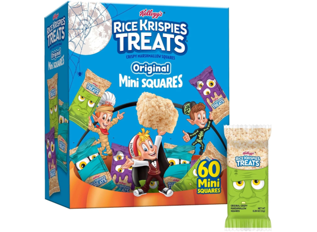 halloween rice krispies treats