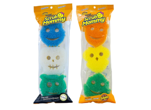 halloween scrub mommy sponges