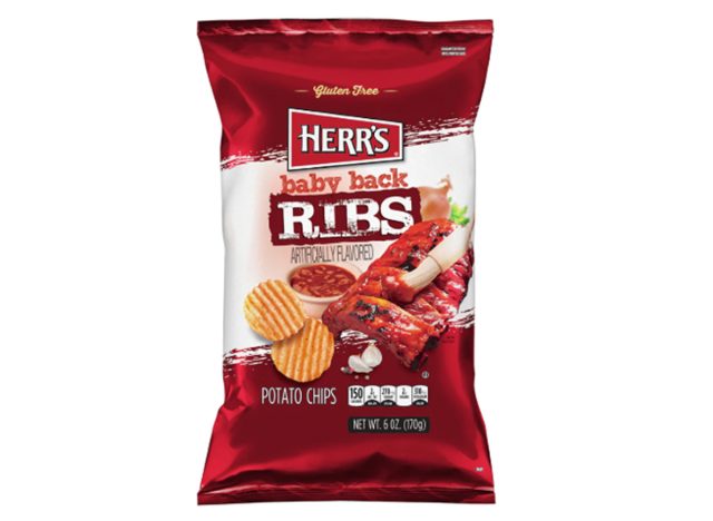 Herr's Baby Back Ribs Chips 