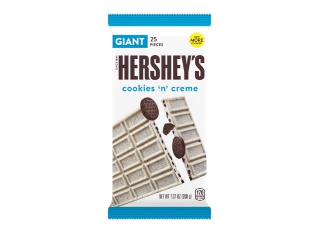 hershey's cookies 'n' creme bar