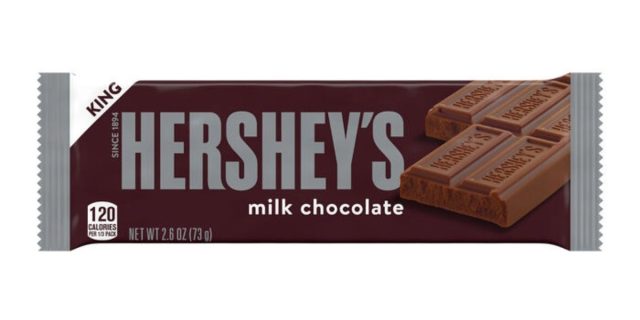 hershey's milk chocolate bar