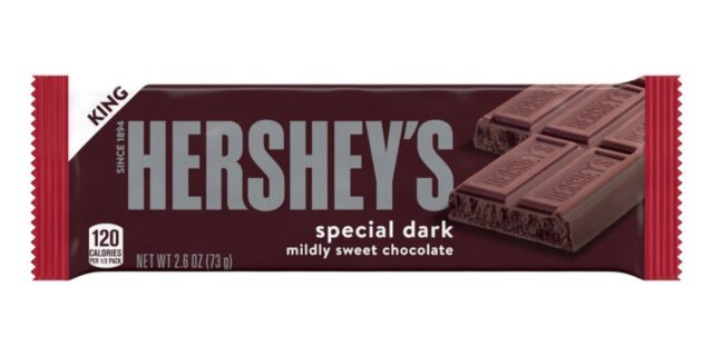 hershey's special dark chocolate bar