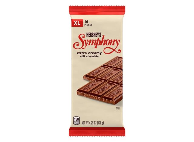 hershey's symphony extra creamy milk chocolate bar