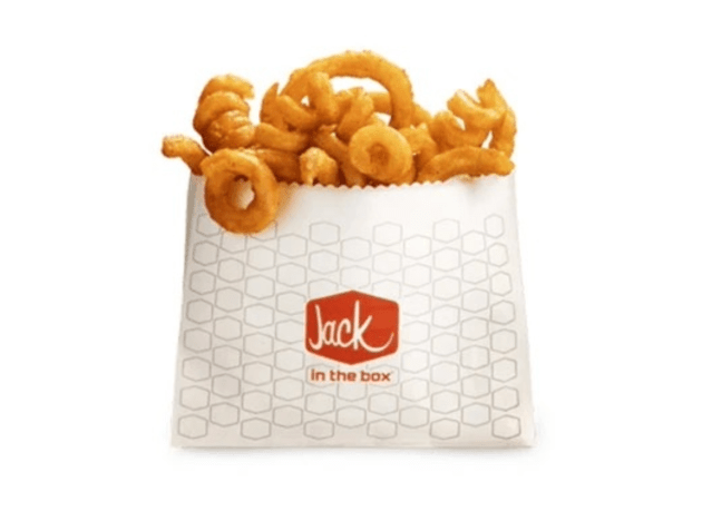 an order of jack in the box frings