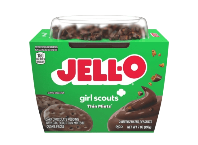 jello thin mint dessert cups