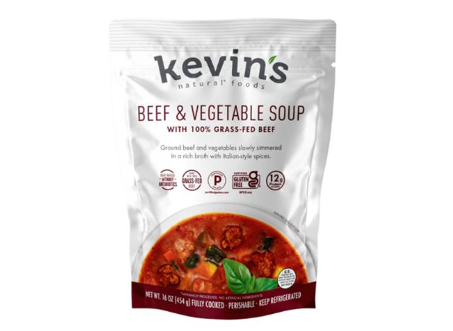 Kevin's Grass-Fed Beef & Vegetable Soup