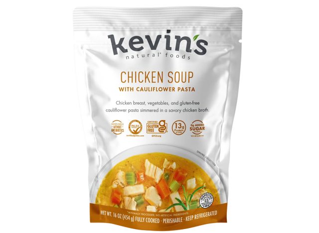 Kevin's Chicken Soup with Cauliflower Pasta