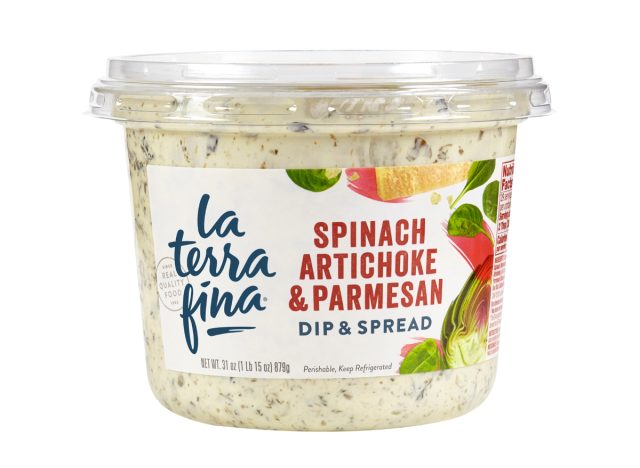 la terra fine spinach artichoke & parmesan dip & spread