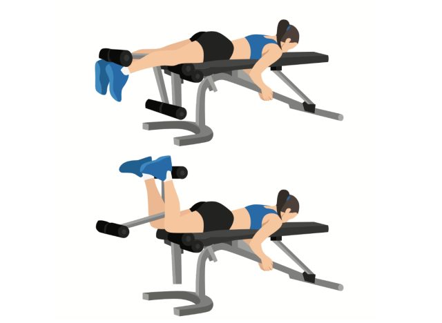 leg curl machine