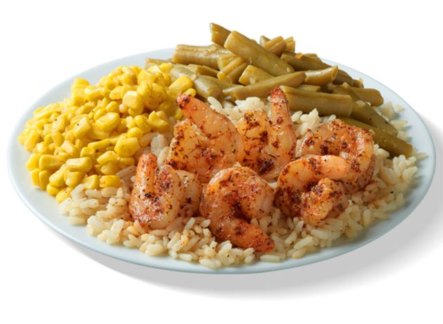 Long John Silver's Grilled Shrimp Meal 