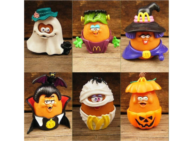 mcdonalds costumed mcnugget buddies vintage toys